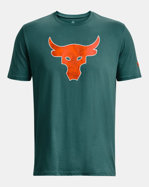 Camiseta de manga corta Project Rock Brahma Bull para hombre, Green, pdpMainDesktop image number 4